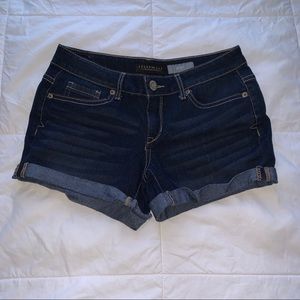 Aeropostale Dark Wash Denim Shorts